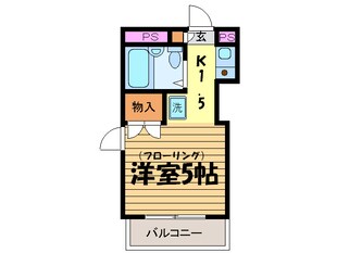 第二玉川グランドハイツの物件間取画像